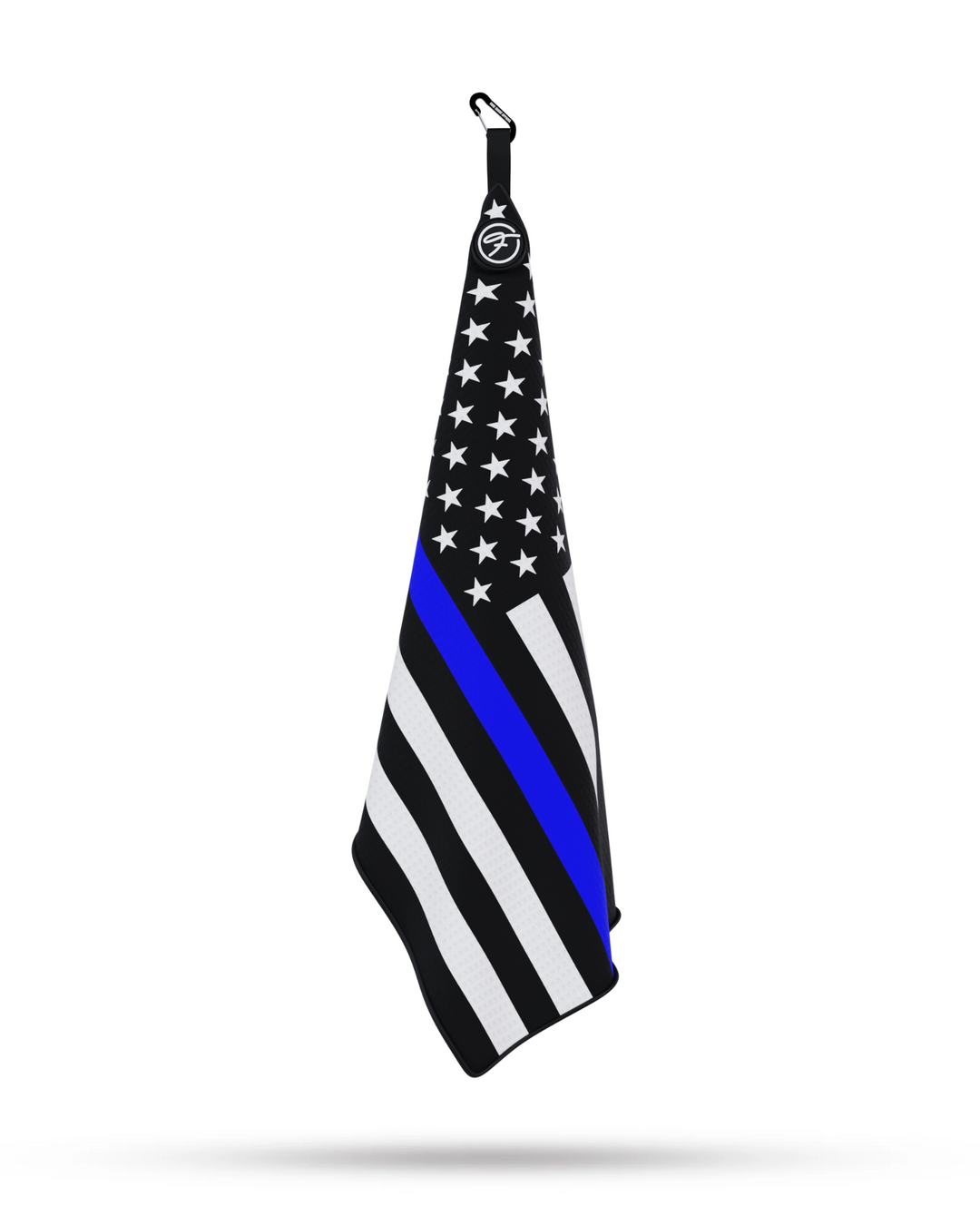 THIN BLUE LINE MAGNETIC GOLF TOWEL