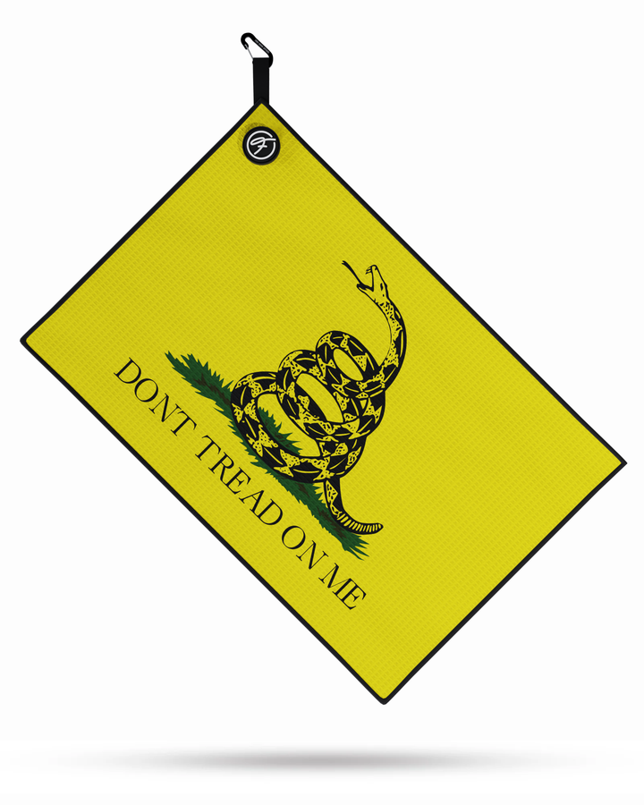 DONT TREAD ON ME MAGNETIC GOLF TOWEL