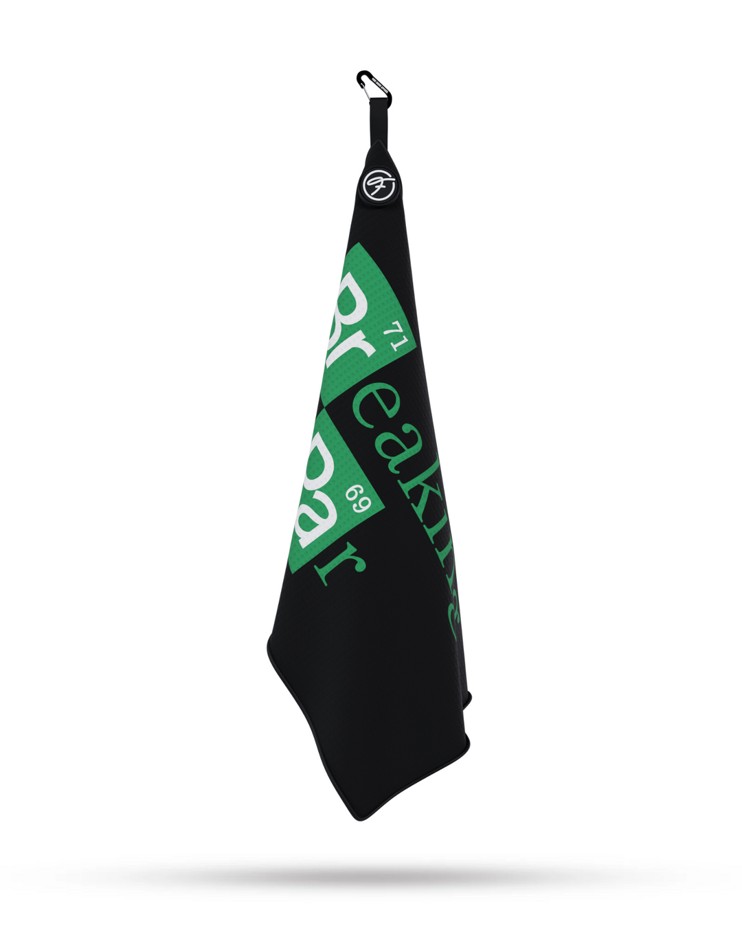 BREAKING PAR MAGNETIC GOLF TOWEL