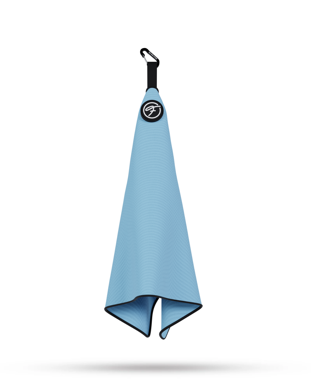 BABY BLUE MAGNETIC GOLF TOWEL