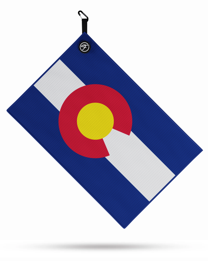 COLORADO MAGNETIC GOLF TOWEL