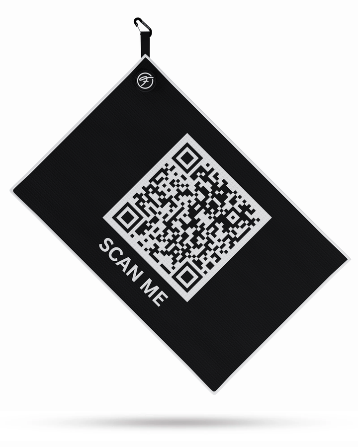 SCAN ME MAGNETIC GOLF TOWEL