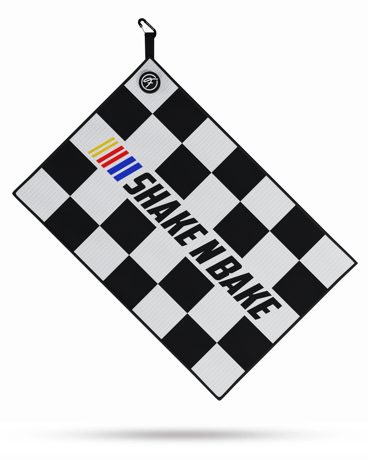 SHAKE N BAKE MAGNETIC GOLF TOWEL