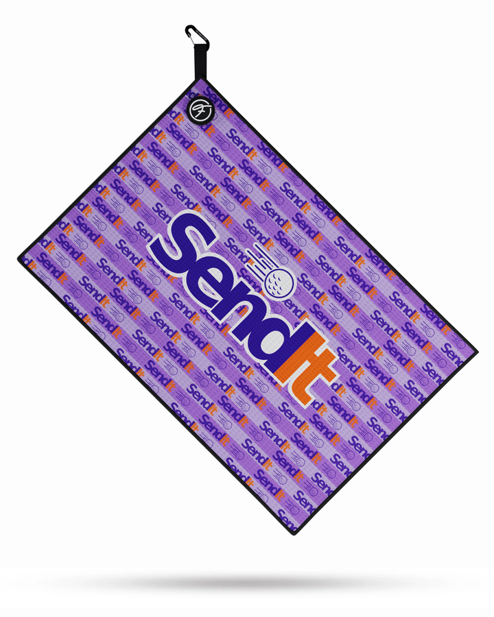 SEND IT MAGNETIC GOLF TOWEL