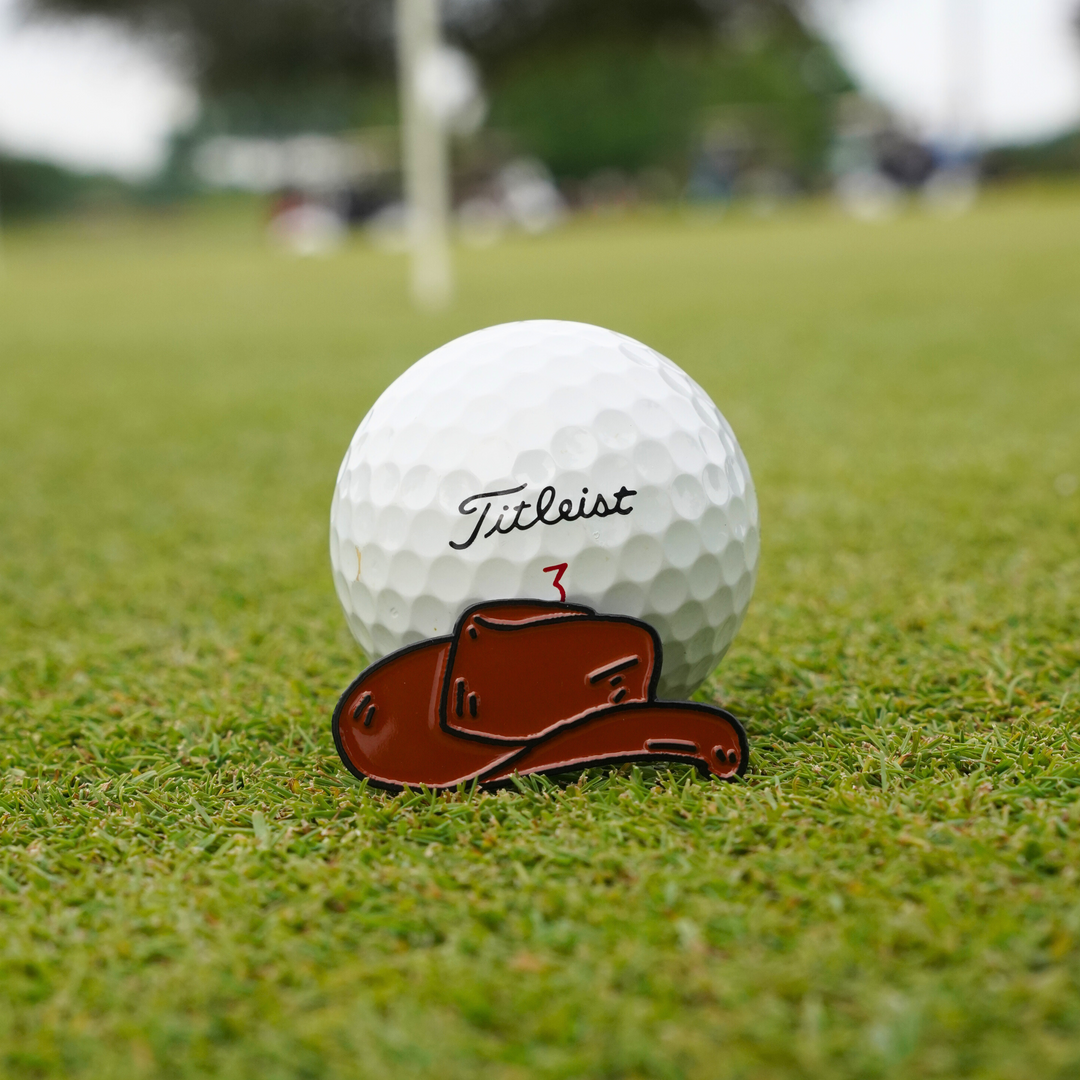 Cowboy Ball Marker with Ball