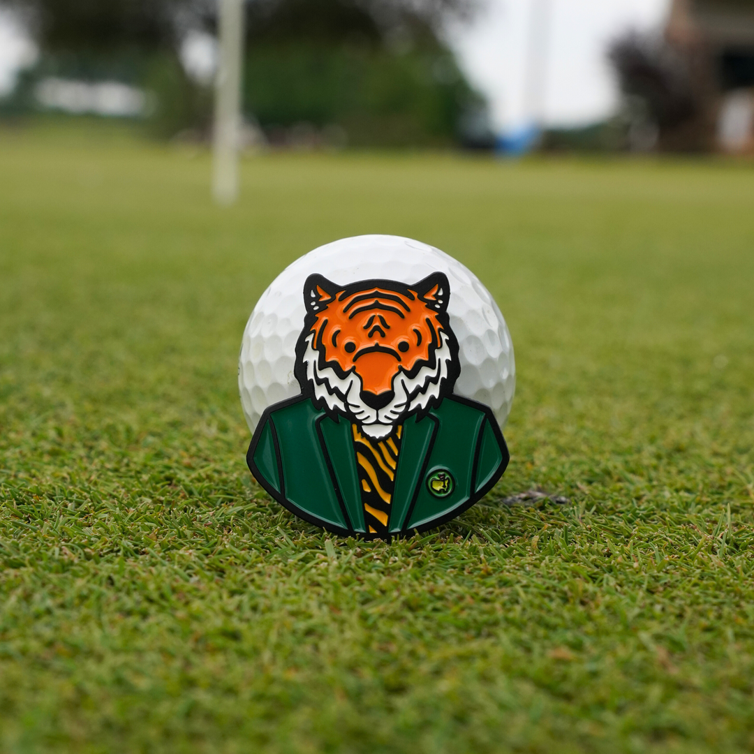 Tiger Ball Marker With Ball