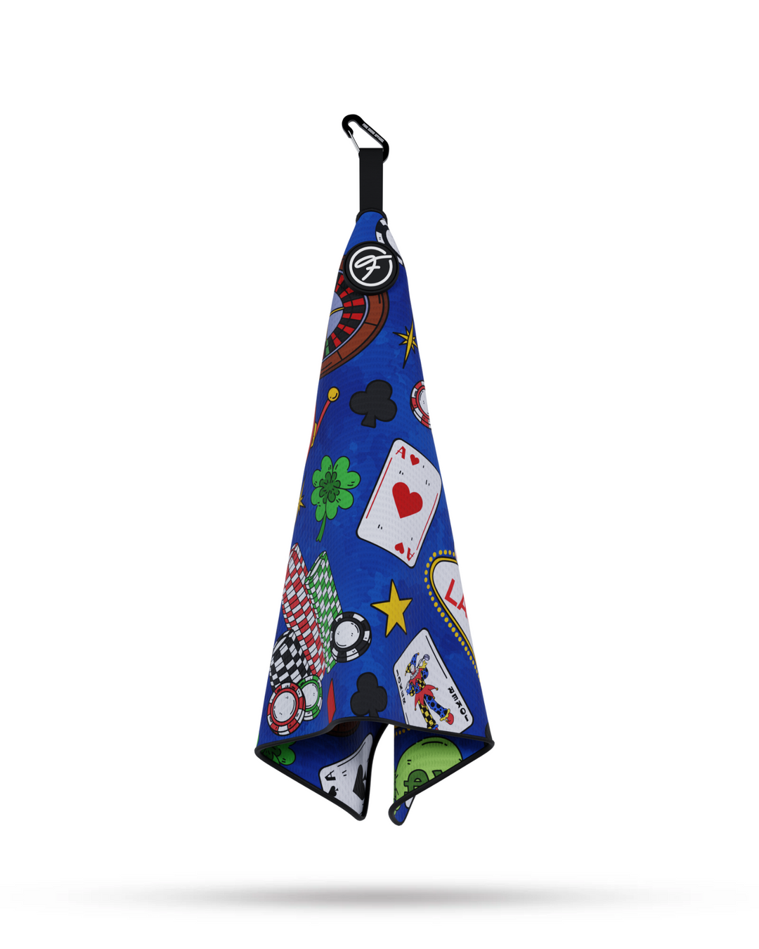 VEGAS MAGNETIC GOLF TOWEL